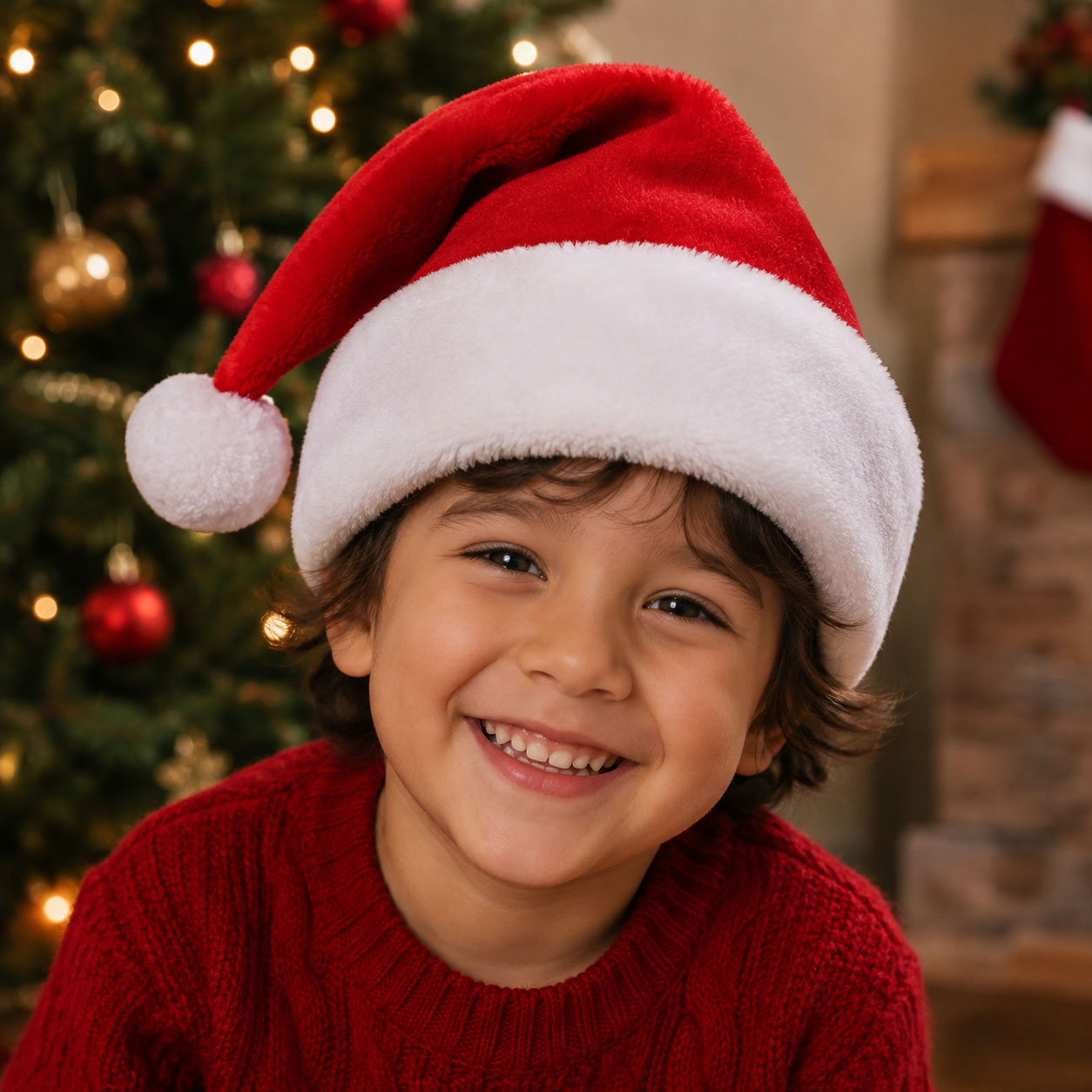 3個セットのぬいぐるみサンタクロース帽子、暖かく柔らかいクリ - Santa Hat Plush のレビューと価格