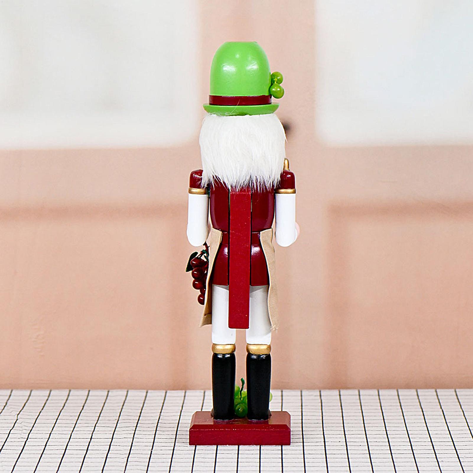 くるみ割り人形クリスマス装飾木製くるみ割り人形木製置物飾りゲ - Nutcracker Figurine のレビューと価格