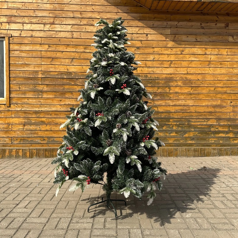 220cmの高品質人工クリスマスツリー、グリーンPEツリー、 - Christmas Tree Artificial のレビューと価格