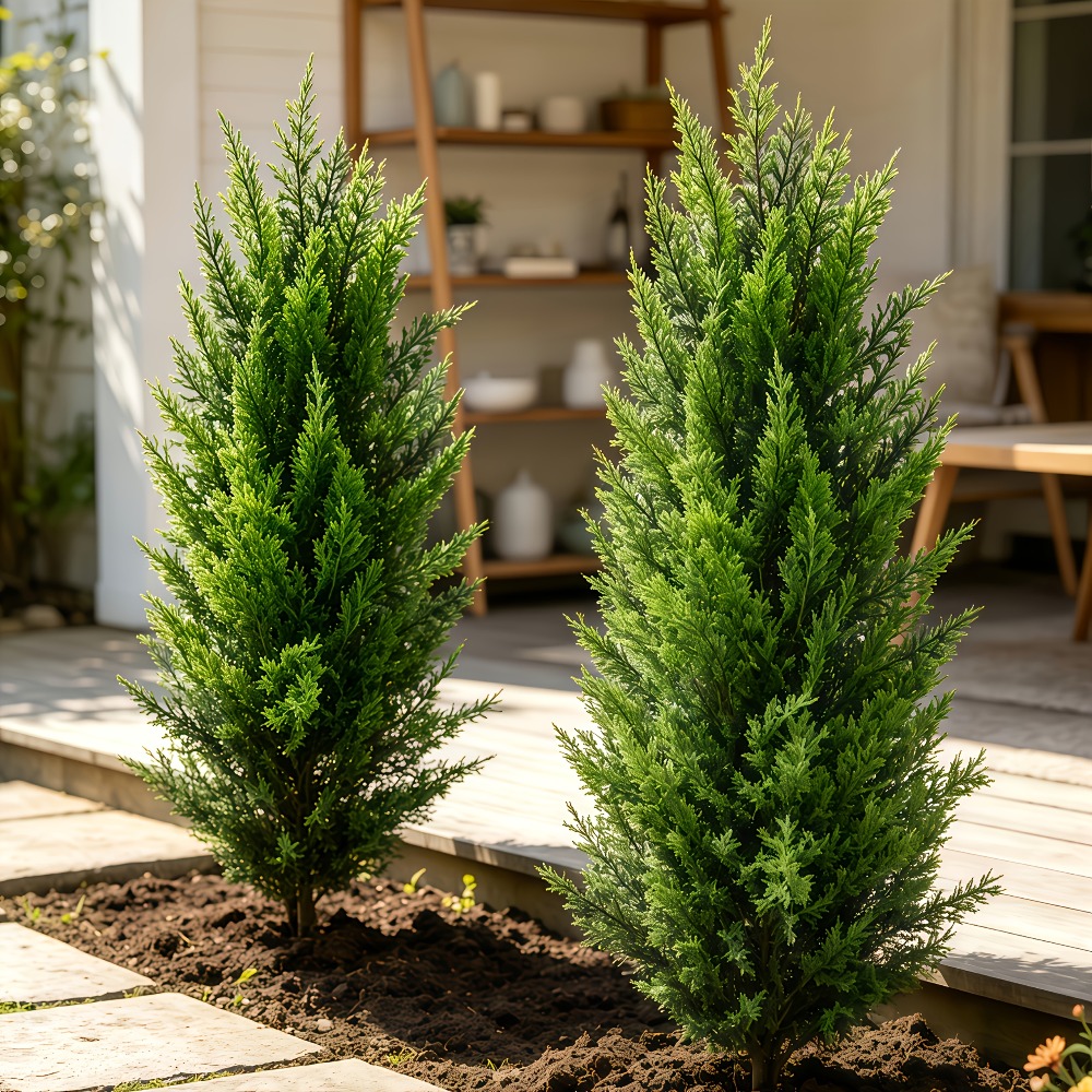 2PC 屋外人工松の木ステークス、地面用ステークス付き、メン - Christmas Tree Artificial のレビューと価格