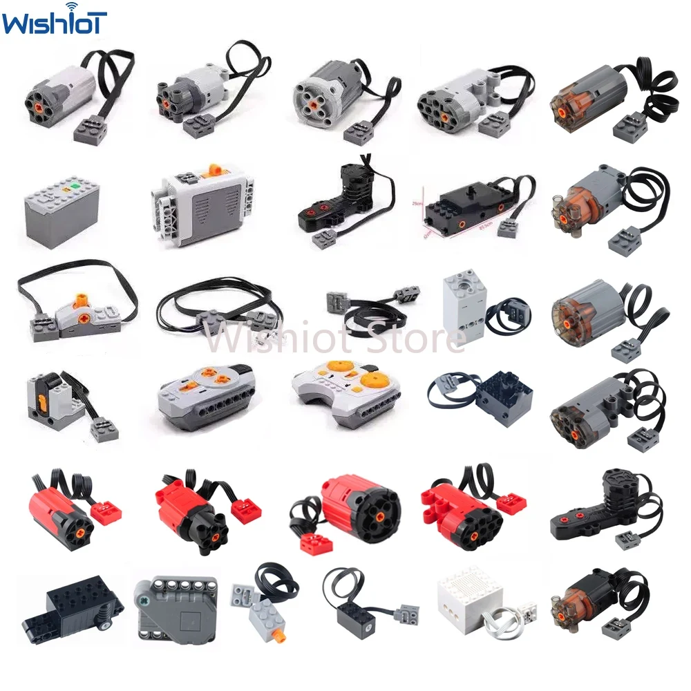電源機能アップグレードモーターテクニカルパーツ MOC マル - Lego Set Technic のレビューと価格