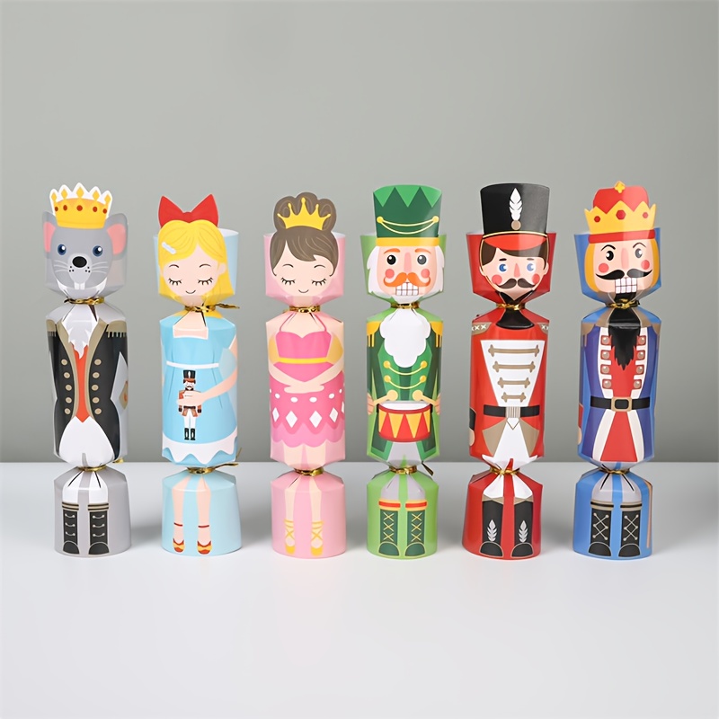 24 個クリスマスクラッカー兵士くるみ割り人形プリンセスクリ - Nutcracker Figurine のレビューと価格